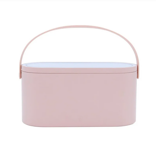 Portable LED Makeup Mirror Storage Box
